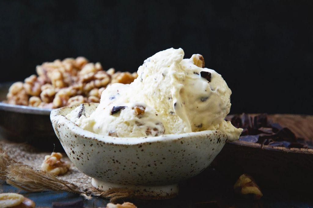 Banana Nut Keto Ice Cream
