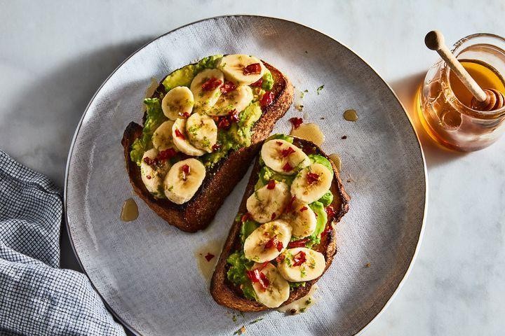 Banana and Avocado Toast