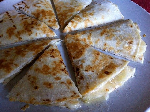 Banana and Cheese Quesadilla