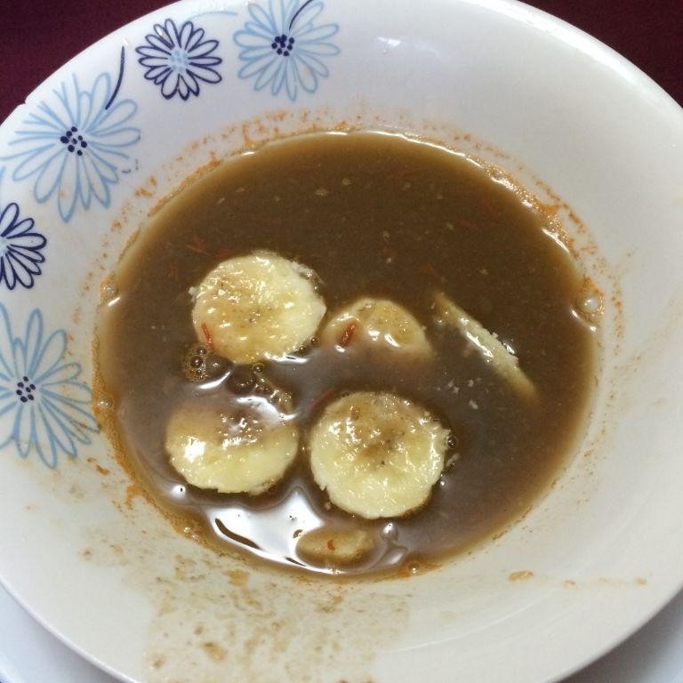 Banana and Lentil Soup