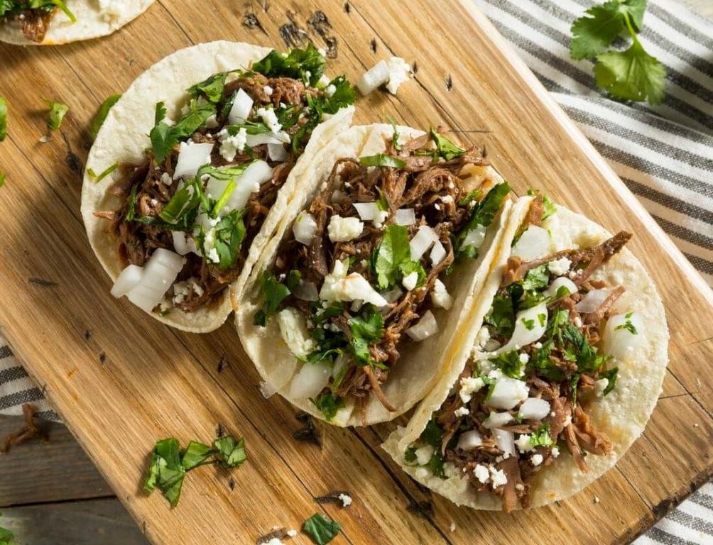 Barbacoa Beef Street Tacos