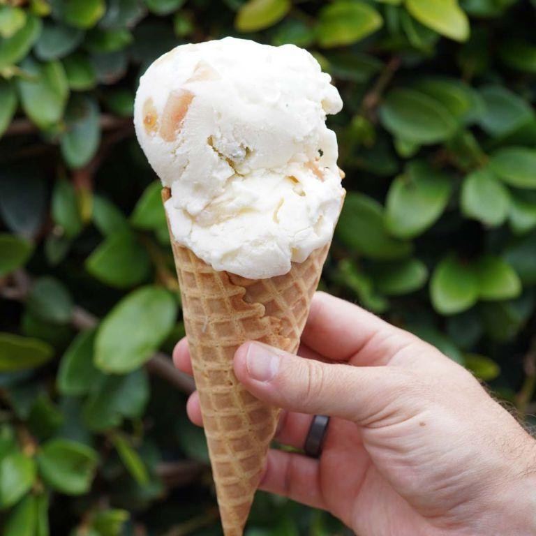 Bartlett Pear and Vanilla Bean Ice Cream