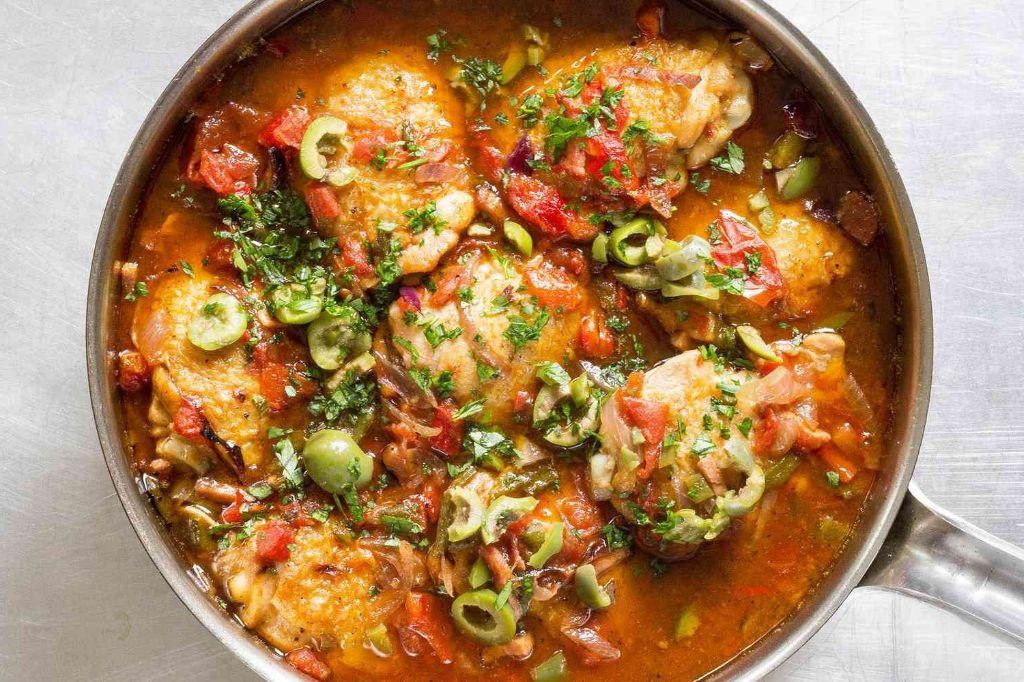 Basque Chicken with Peppers