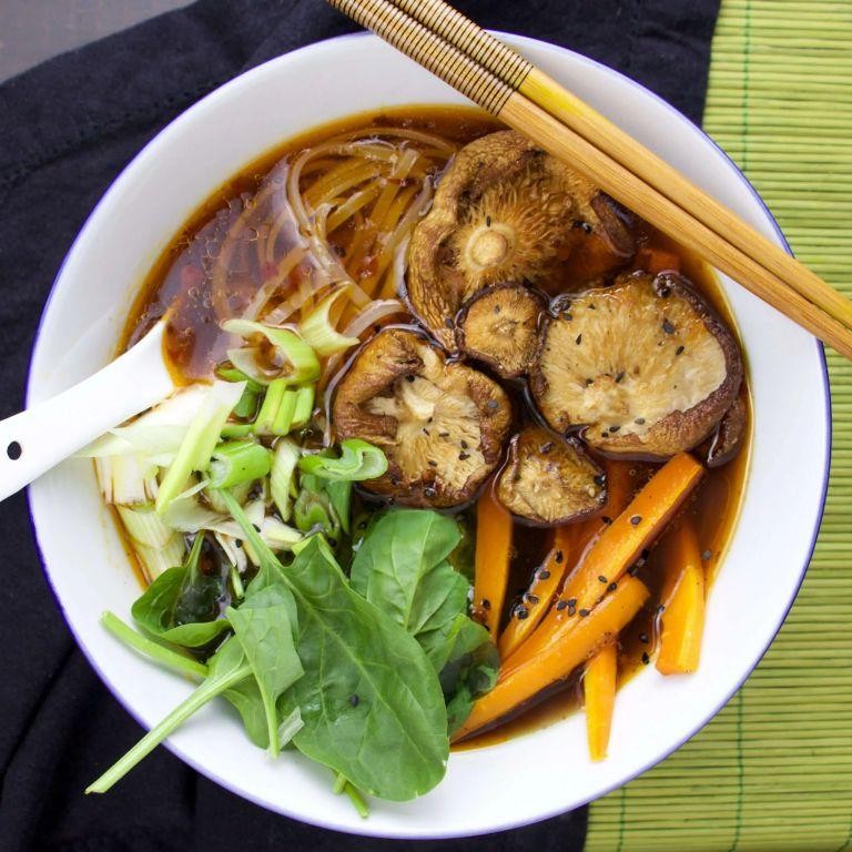 Beef Bone and Noodle Soup