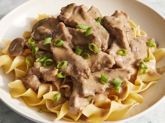 Beef Stroganoff
