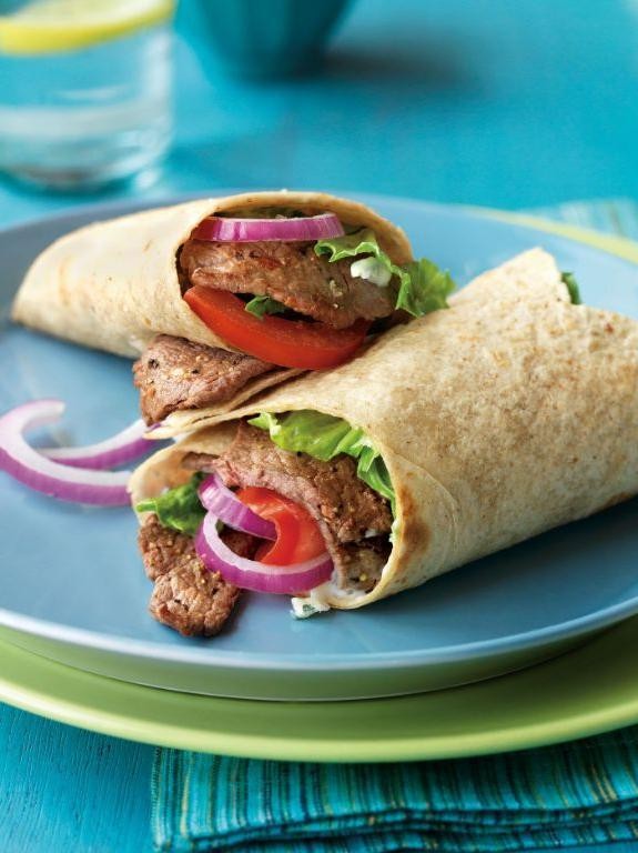 Beef and Blue Cheese Wrap