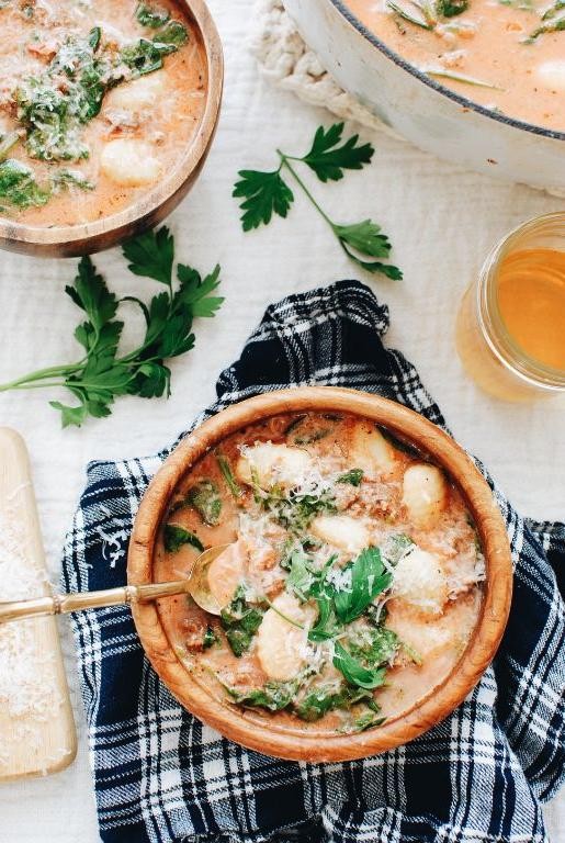 Beef and Gnocchi Soup