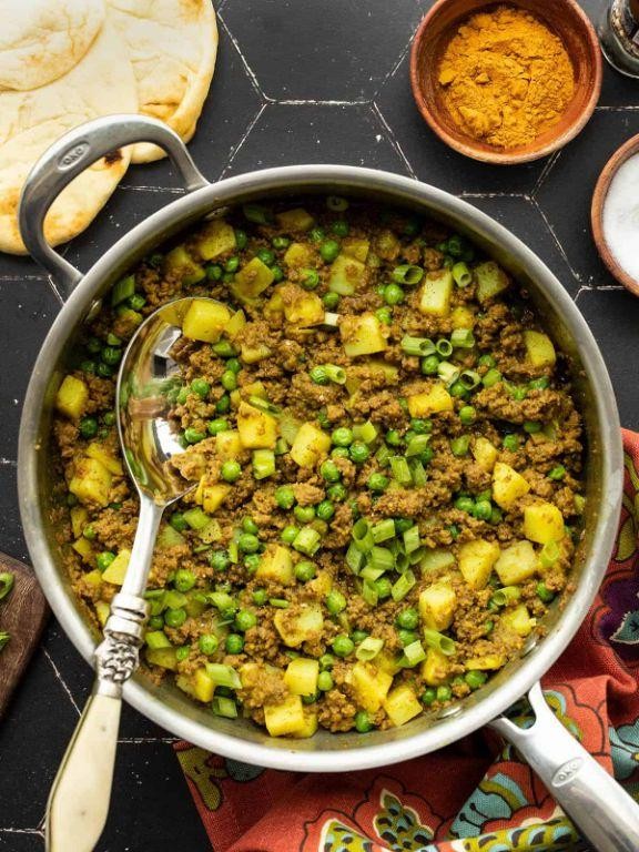 Beef and Pea Curry