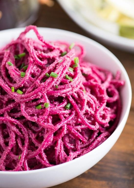 Beet Pesto Pasta