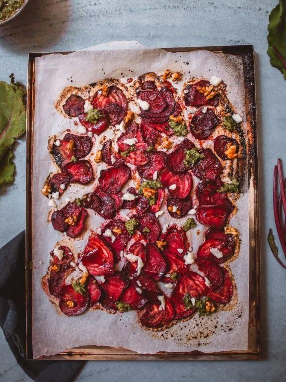 Beet and Hazelnut Pesto