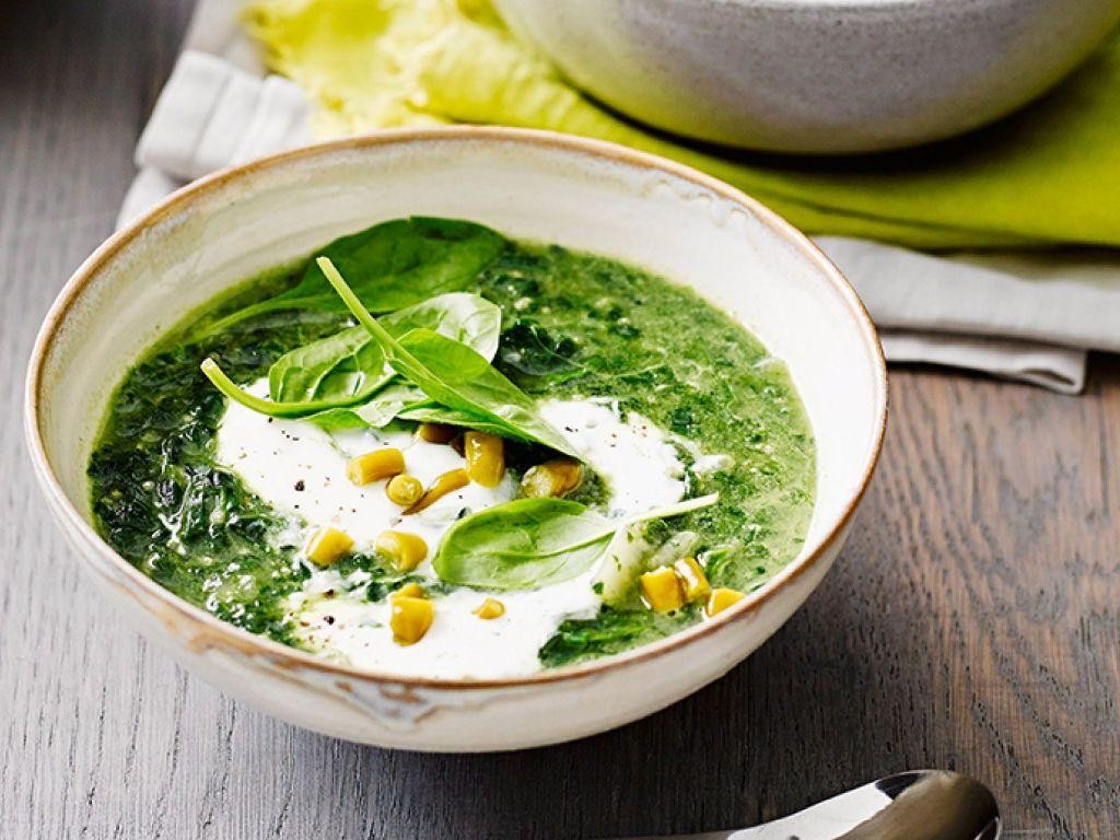Beet and Quinoa Soup with Spinach