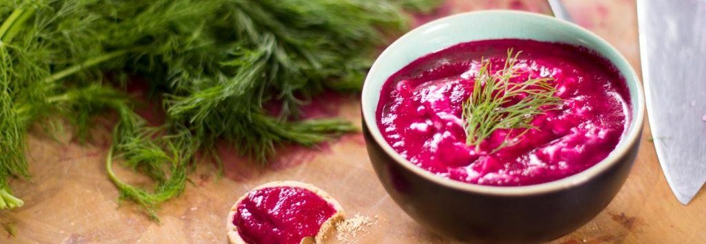 Beetroot Dill Dip