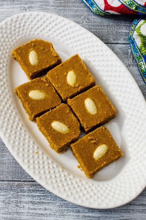 Besan Barfi (Sweet Confection)