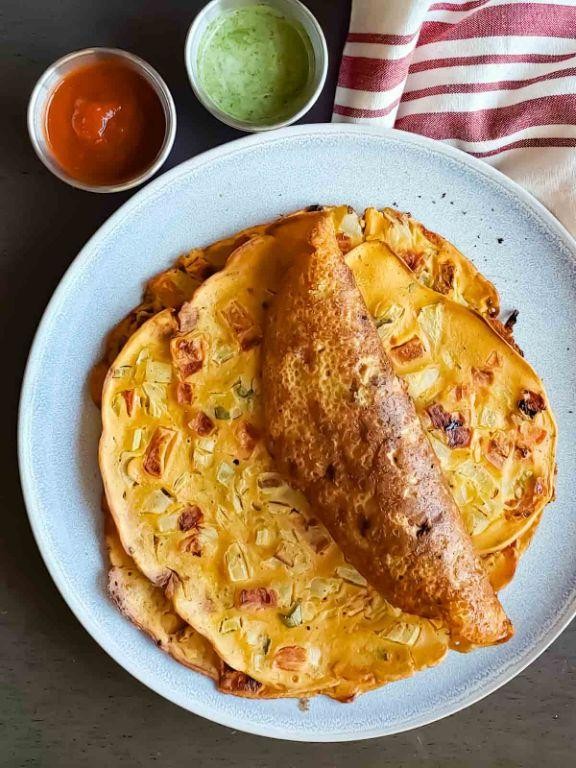 Besan Chilla (Savory Pancakes)
