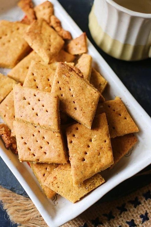 Besan Papdi (Savory Crackers)