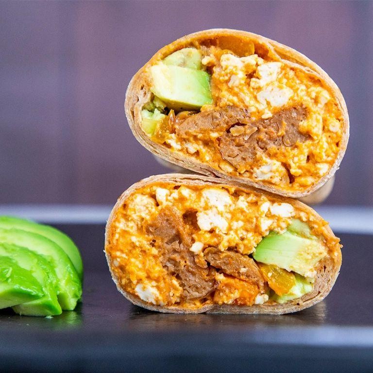 Beyond Sausage Breakfast Burritos