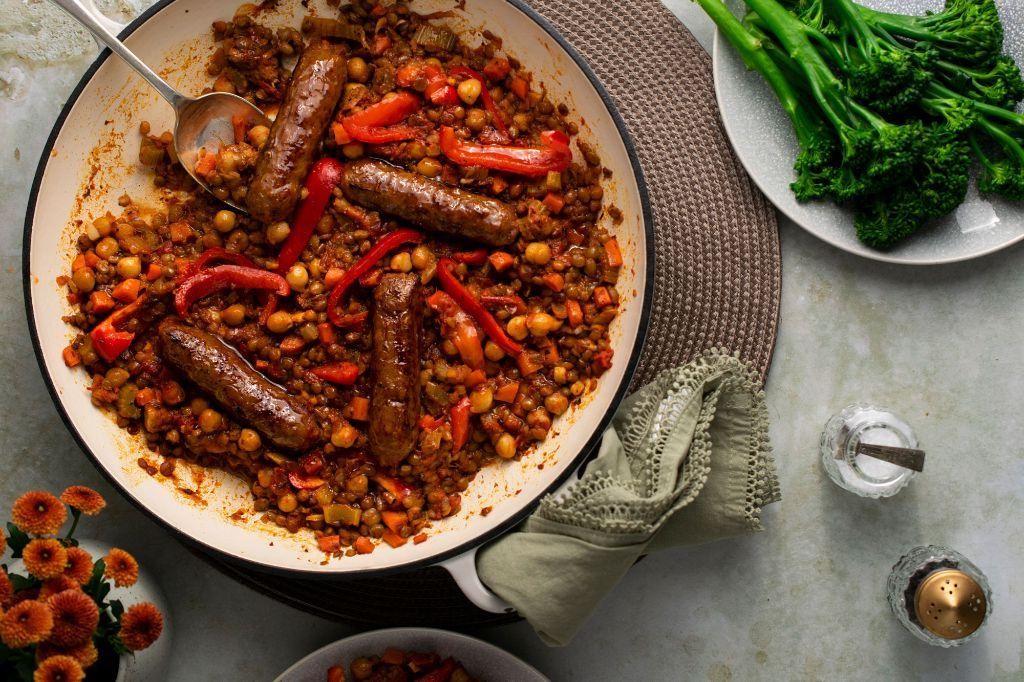 Beyond Sausage and Lentil Stew