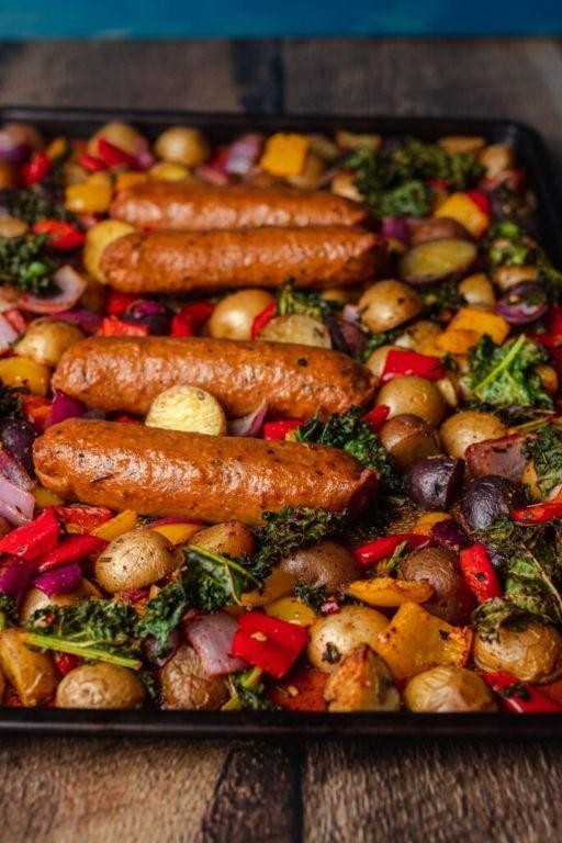 Beyond Sausage with Roasted Vegetables