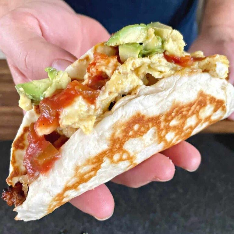 Biscuit Breakfast Tacos