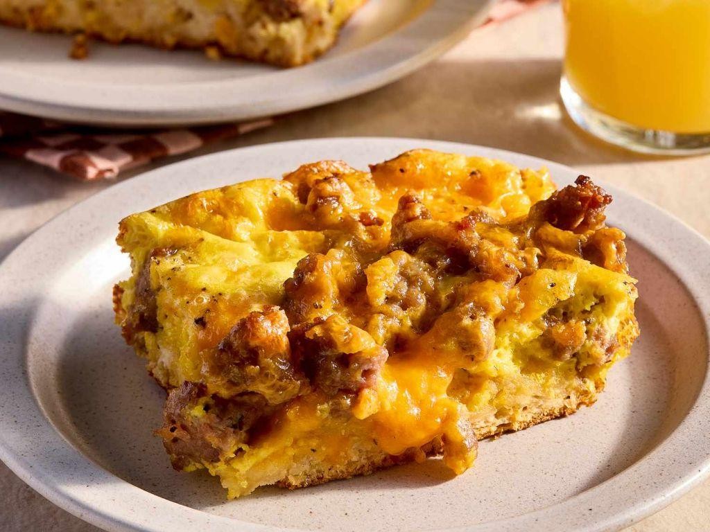 Biscuit and Sausage Breakfast Skillet