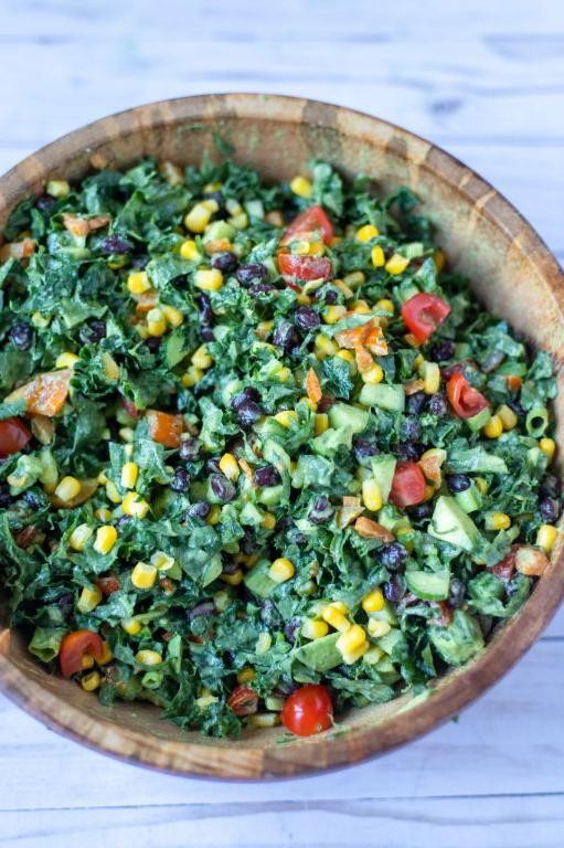 Black Bean and Kale Salad