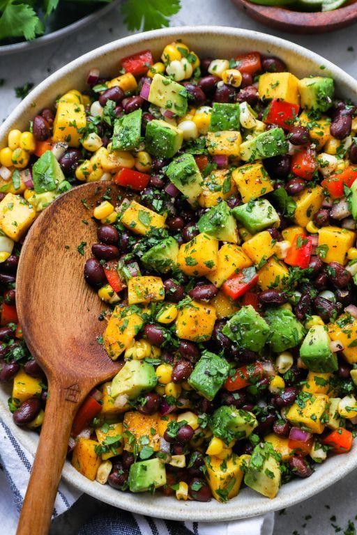 Black Bean and Mango Salad