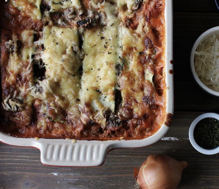 Black Bean and Spinach Lasagna