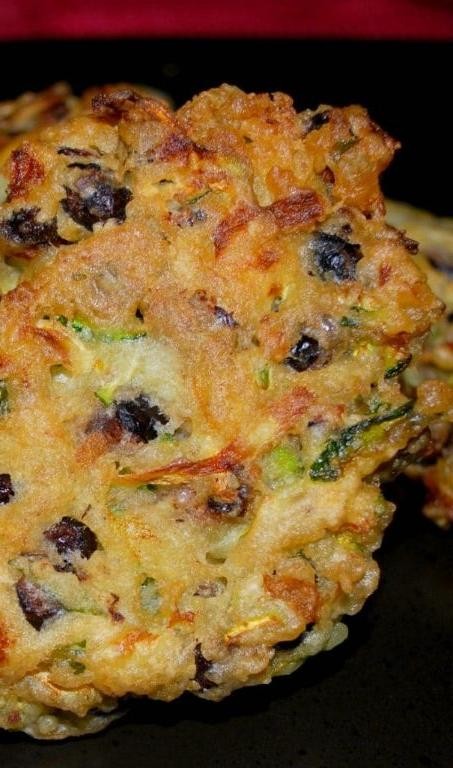 Black Bean and Zucchini Fritters