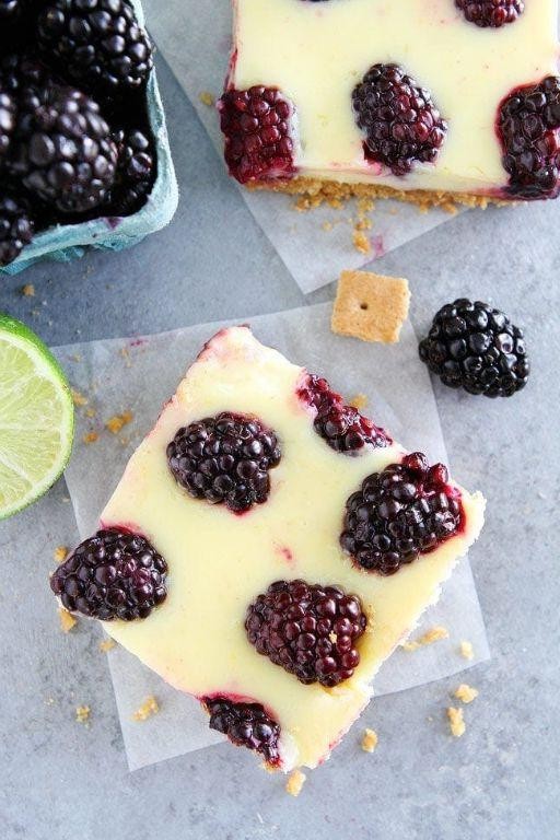 Blackberry Lime Cookies