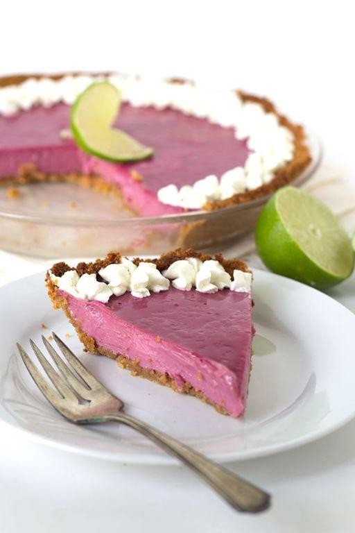 Blackberry and Lime Pie