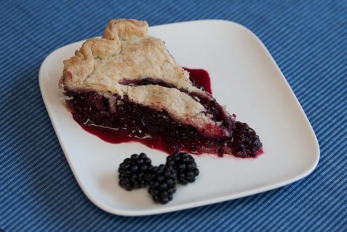 Blackberry and Maple Pie