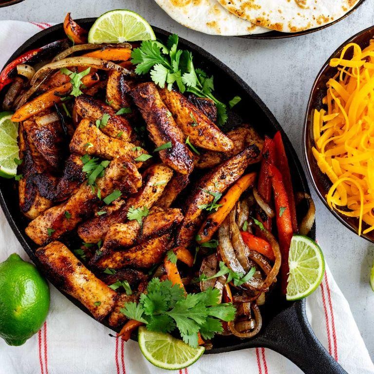 Blackstone Chicken Fajitas