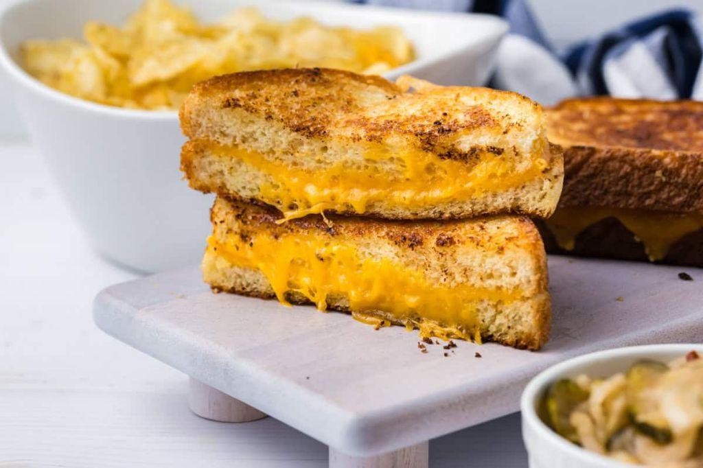 Blackstone Grilled Cheese Sandwiches