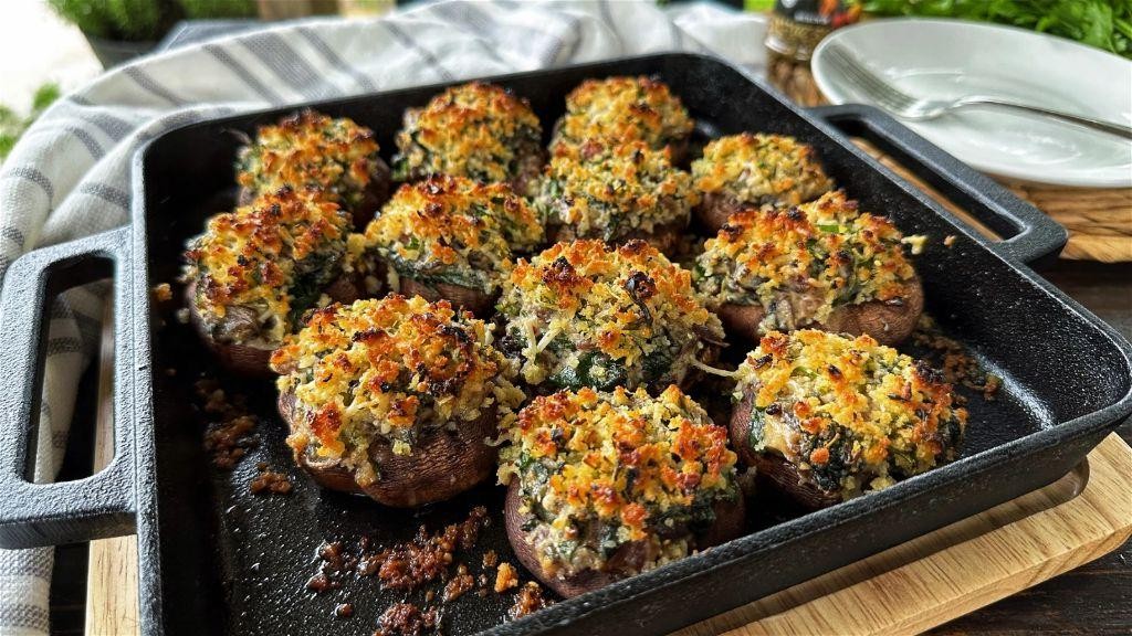 Blackstone Grilled Portobello Mushrooms
