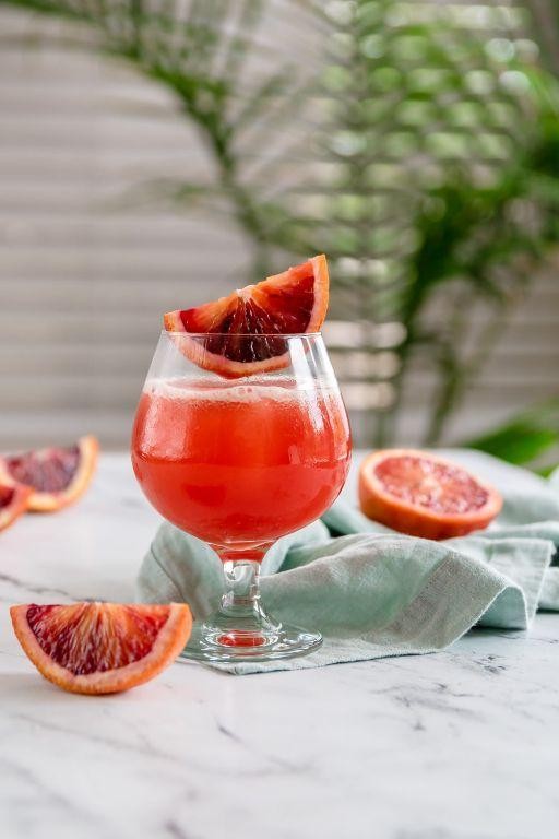 Blood Orange Liqueur Daiquiri