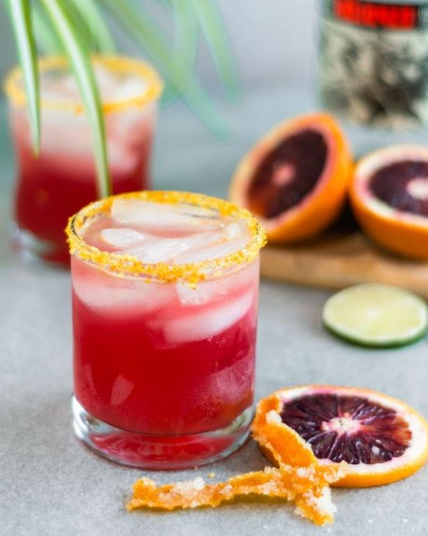 Blood Orange Liqueur Paloma