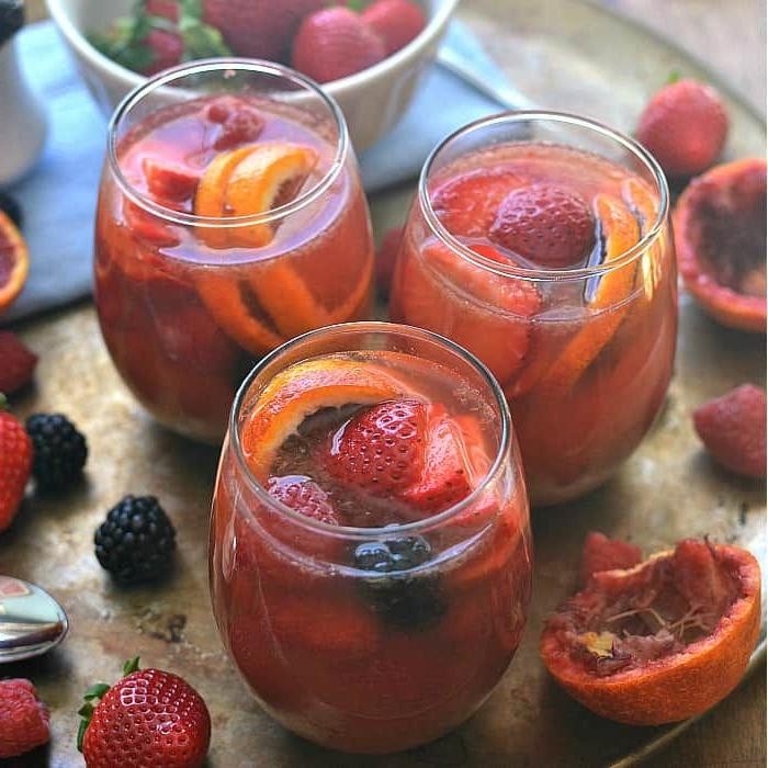 Blood Orange Sangria