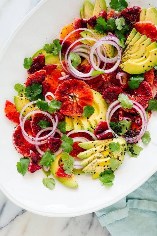 Blood Orange and Avocado Salad