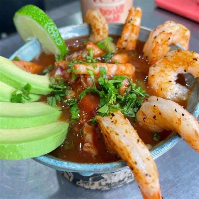Bloody Mary Shrimp Cocktail