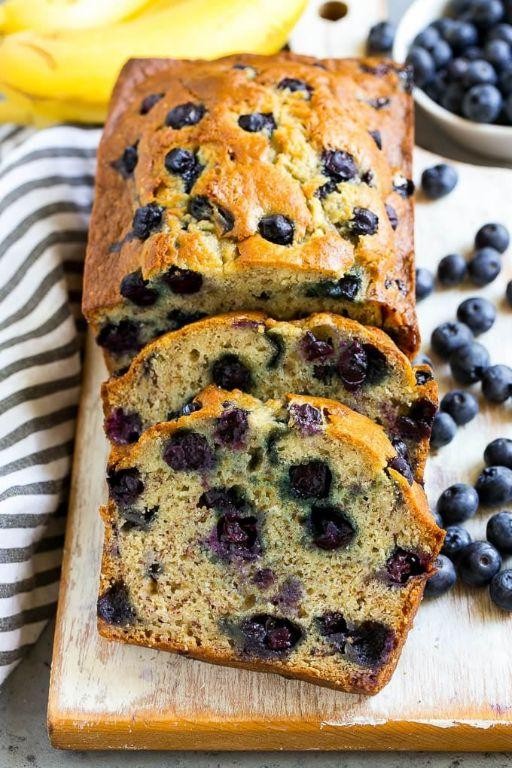 Blueberry Banana Bread