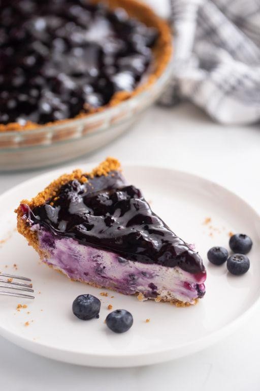 Blueberry Cheesecake Pie
