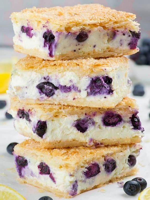 Blueberry Cheesecake Sopapillas