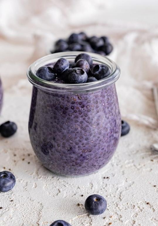 Blueberry Chia Pudding