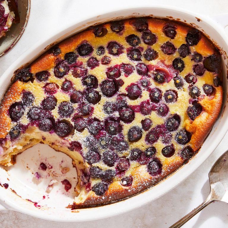 Blueberry Clafoutis