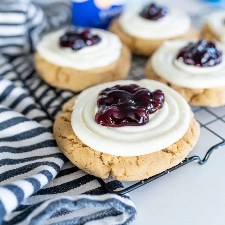 Blueberry Cream Cheese Cookies