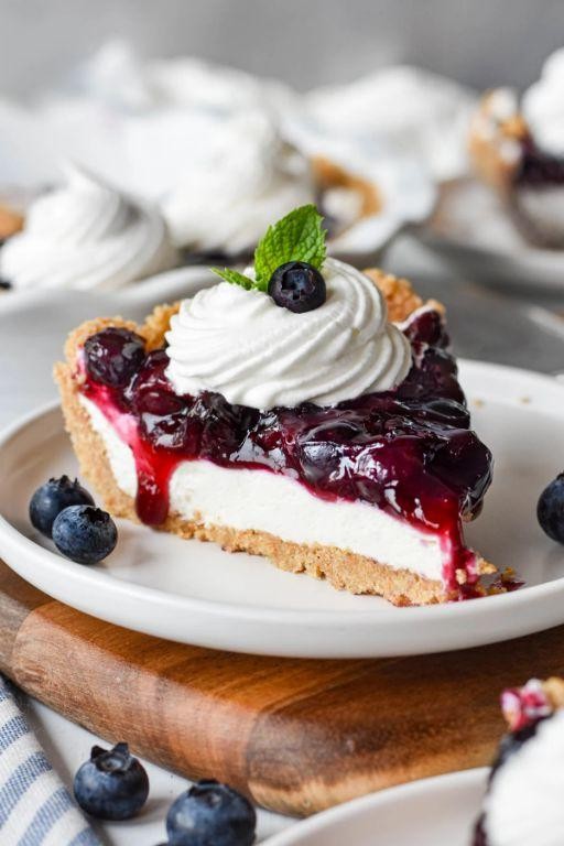 Blueberry Cream Cheese Pie