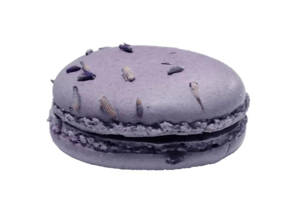 Blueberry Lavender Macaroons