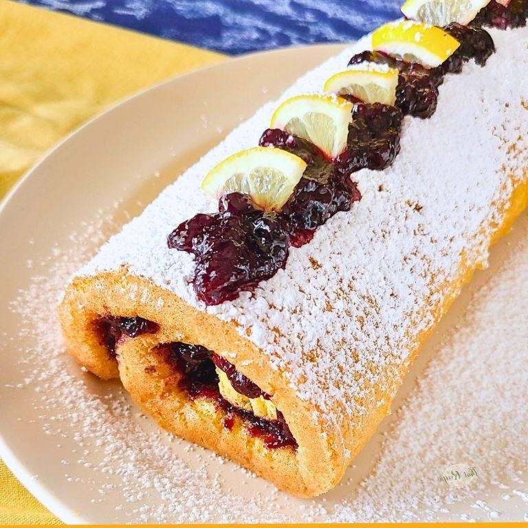 Blueberry Lemon Jelly Roll