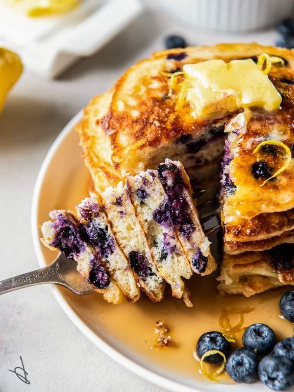 Blueberry Lemon Pancakes