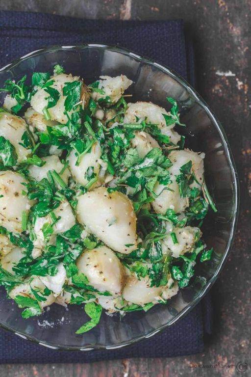 Boiled Potatoes with Rosemary and Garlic